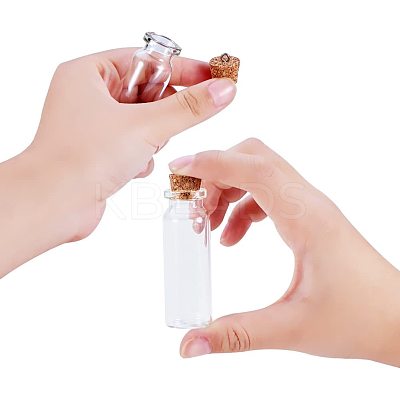 Glass Jar Glass Bottles AJEW-PH0015-02-1