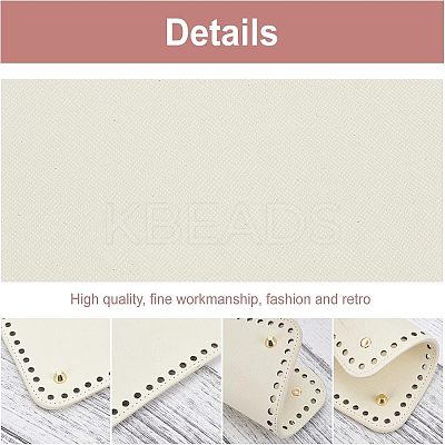 PU Leather Bag Bottom FIND-WH0059-23D-1