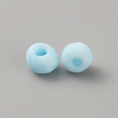 Opaque 8/0 Glass Seed Beads SEED-TAC0001-01A-11-1