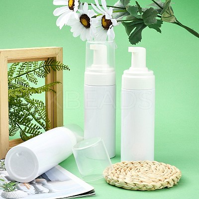 150ml Refillable PET Plastic Foaming Soap Dispensers LS-TOOL-WH0080-52B-1