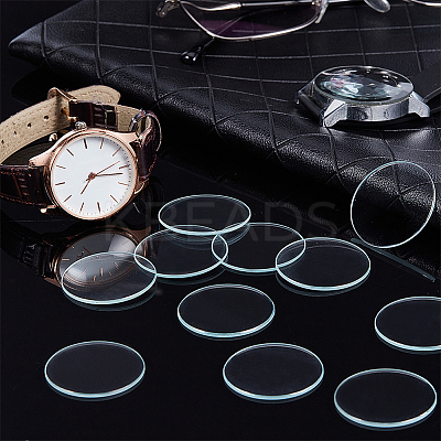 12Pcs Glass Watch Lens Glass FIND-OC0013-20B-1