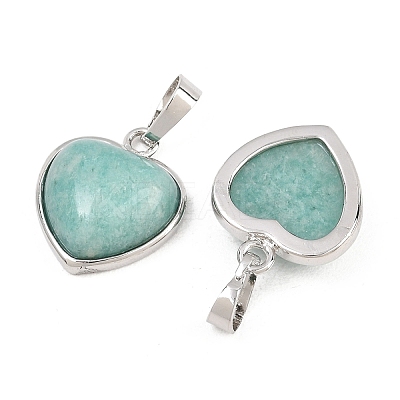 Natural Amazonite Pendants G-A315-04B-P-1