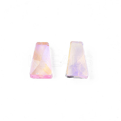 Glass Rhinestone Cabochons MRMJ-N027-042-1