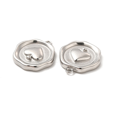Non-Tarnish 304 Stainless Steel Pendants STAS-F284-08P-1