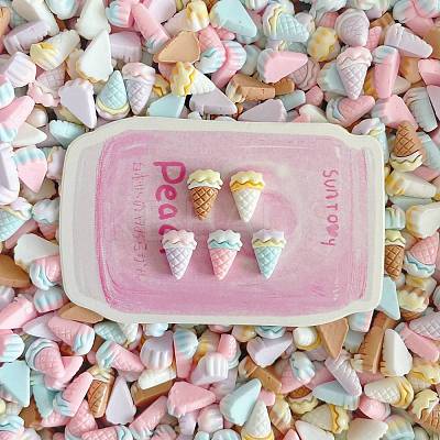 Resin Cabochons RESI-H166-08D-1