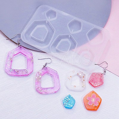 DIY Pendant Silicone Molds DIY-E065-07H-1