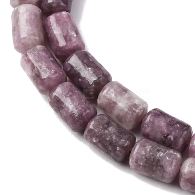 Natural Lepidolite Beads Strands G-F808-B01-01-1