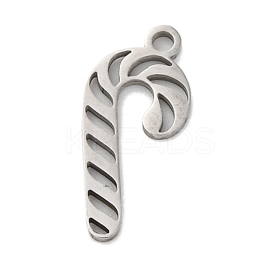 Anti-Tarnish Christmas 201 Stainless Steel Pendants STAS-Q015-08P-1