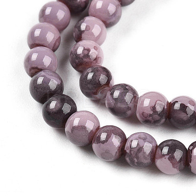 Baking Paint Glass Beads X1-DGLA-N003-4mm-C09-1