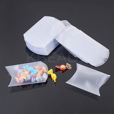 PVC Plastic Frosted Pillow Boxes CON-BC0005-57-1