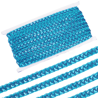 Metallic Braided Lace Trim OCOR-WH20020-24D-1