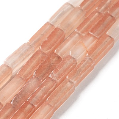 Natural Pink Aventurine Beads Strands G-F631-E28-1