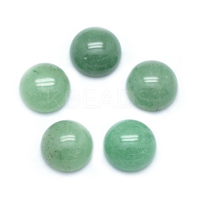 Natural Green Aventurine Cabochons LS-X-G-P393-R15-10mm-1