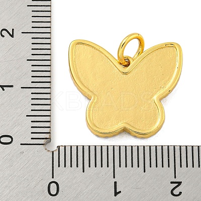 Brass Micro Pave Clear Cubic Zirconia Pendants KK-R159-15G-02-1