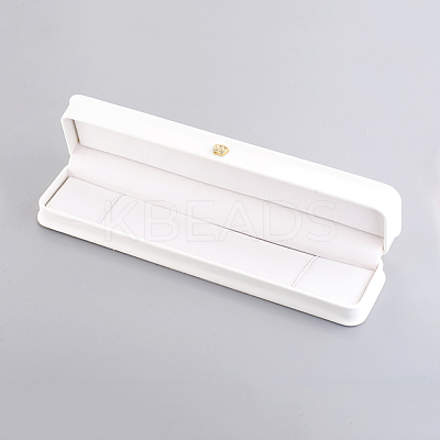 PU Leather Bracelet Necklace Gift Boxes X-LBOX-L005-H04-1