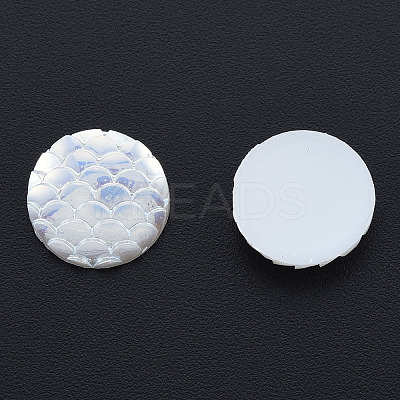 ABS Plastic Imitation Pearl Cabochons KY-N015-21A-1