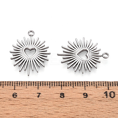 Non-Tarnish 304 Stainless Steel Pendants X-STAS-I671-01P-1