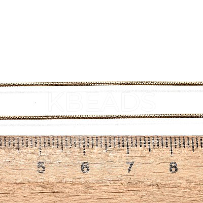 304 Stainless Steel Snake Chain Necklaces NJEW-M124-11G-1
