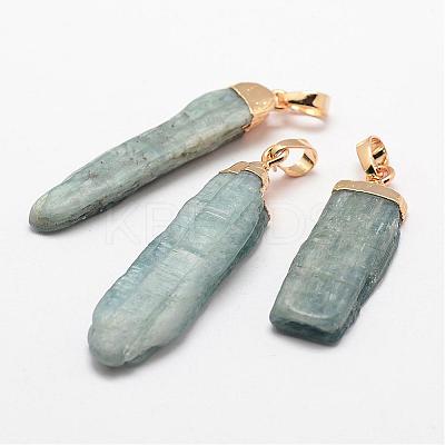 Natural Kyanite/Cyanite/Disthene Pendants G-F463-02G-1