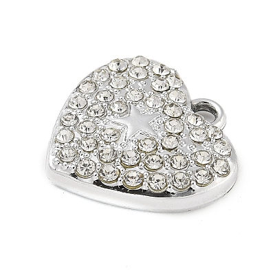 Alloy Rhinestone Pendants PALLOY-P308-07P-1