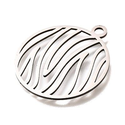 201 Stainless Steel Pendants STAS-B083-23P-1