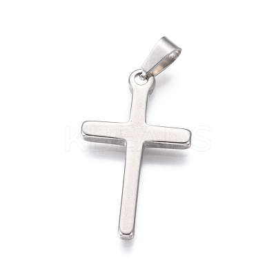 Tarnish Resistant 304 Stainless Steel Pendants STAS-G205-08P-1