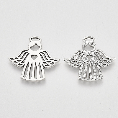 Tibetan Style Alloy Pendants LS-TIBEP-S319-016AS-RS-1