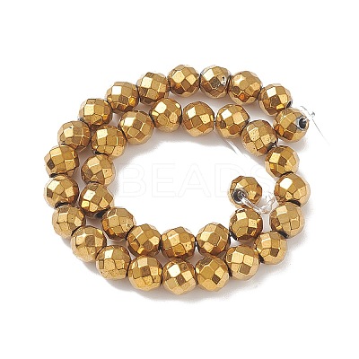 Non-Magnetic Synthetic Hematite Beads Strands G-Q663-1-1