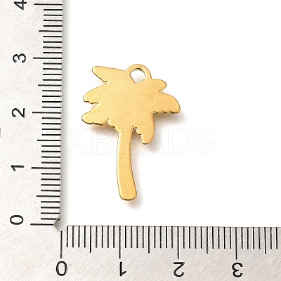 Ion Plating(IP) 304 Stainless Steel Pendants STAS-I321-08G-1