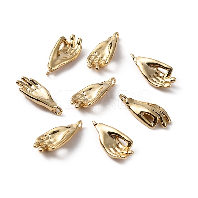 Brass Pendants FIND-WH0038-63G-1