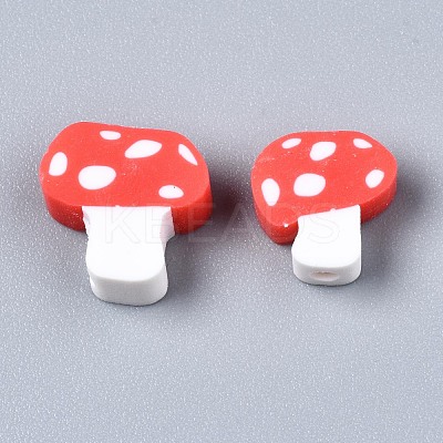Handmade Polymer Clay Beads X-CLAY-N011-016F-1