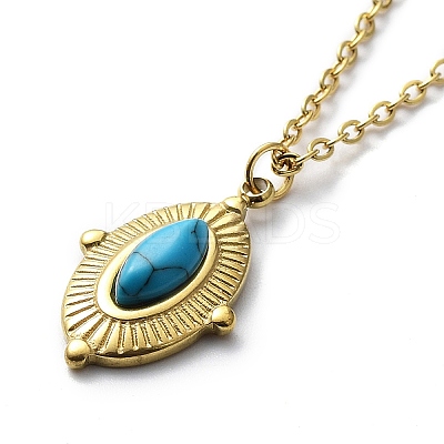 Ion Plating(IP) 304 Stainless Steel Cable & Enamel Heart Link Chains Double Layer Necklace NJEW-C012-01G-1