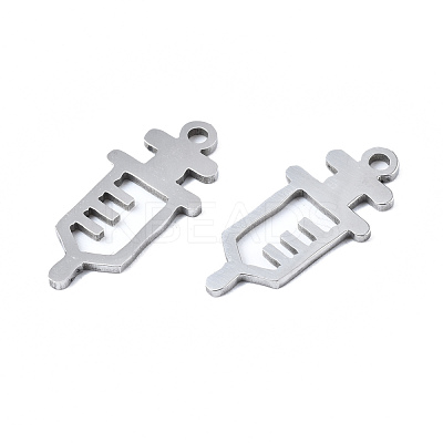 Non-Tarnish 201 Stainless Steel Pendants STAS-T044-250P-1