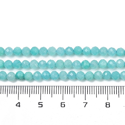Natural Amazonite Beads Strands X-G-I379-A02-02-1
