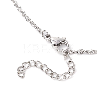 3Pcs 3 Sizes 304 Stainless Steel Macrame Pouch Empty Stone Holder Necklace Making NJEW-JN05239-1