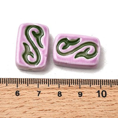 Handmade Porcelain Beads PORC-K010-02C-1