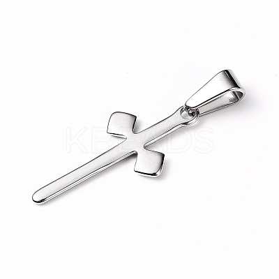 Tarnish Resistant 304 Stainless Steel Pendants LS-STAS-L210-10P-1