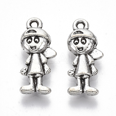 Tibetan Style Alloy Pendants TIBE-R317-023AS-LF-1