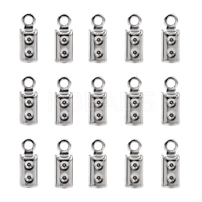 Tarnish Resistant 304 Stainless Steel Folding Crimp Ends STAS-R065-36-1