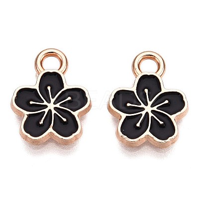 Alloy Enamel Charms ENAM-T022-07A-1