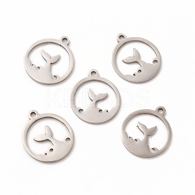 Non-Tarnish 201 Stainless Steel Pendants STAS-E188-07P-1
