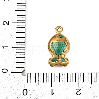 304 Stainless Steel Enamel Pendants STAS-G363-16G-02-1