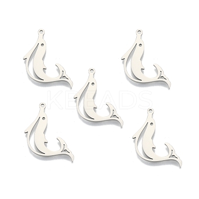 Non-Tarnish 201 Stainless Steel Pendants STAS-N098-103P-1