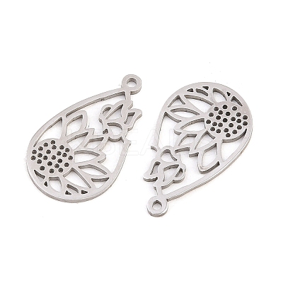 Buddhist 304 Stainless Steel Pendants LS-STAS-E521-06A-P-1