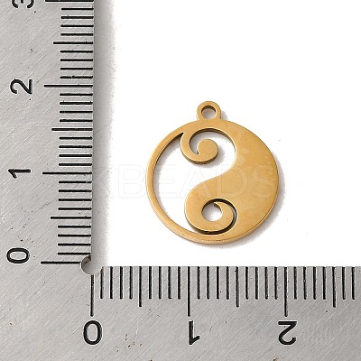 201 Stainless Steel Pendants STAS-E211-05G-1