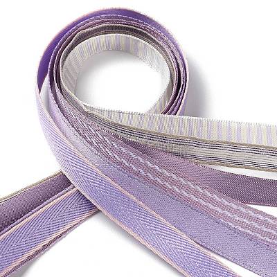 18 Yards 6 Styles Polyester Ribbon SRIB-Q022-B01-1