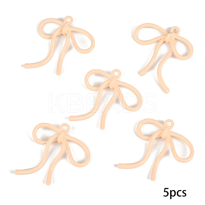 5Pcs Baking Paint Alloy Pendants FIND-YW0009-10B-1