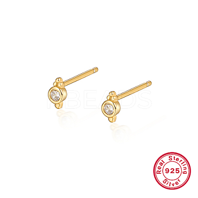 Sterling Silver Stud Earrings VC4044-2-1