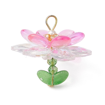 Glass & Acrylic Pendantns PALLOY-MZ01163-03-1