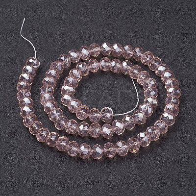 Glass Beads Strands LS-GR10MMY-39L-1